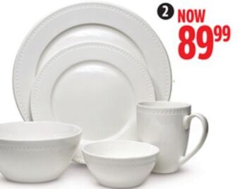 Canadian Tire Canvas 40-pc cordova dinnerware set offer