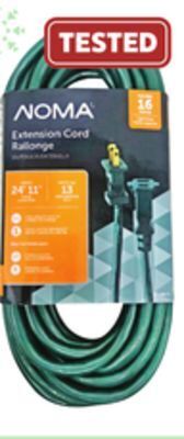 Canadian Tire Noma 24' outdoor extension cord offer