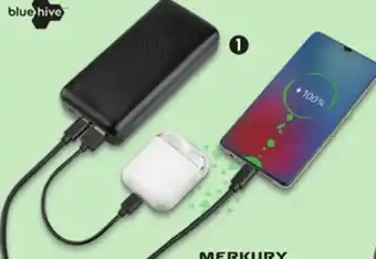 Canadian Tire Bluehive carbon fiber 20,000 mah power bank offer