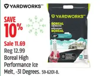 Canadian Tire Yardworks boreal high performance ice melt, -31 degrees offer