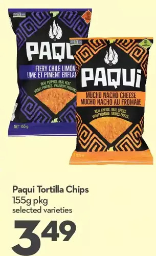 Longo's Paqui tortilla chips offer