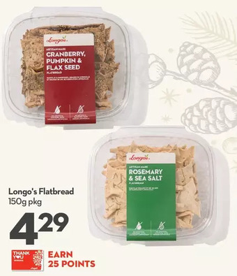 Longo's Longo's flatbread offer