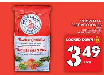 Food Basics Voortman festive cookies offer