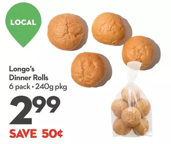Longo's Longo's dinner rolls offer