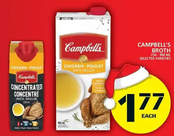 Food Basics Campbell's broth offer
