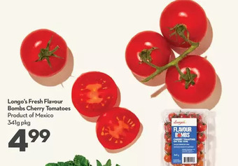 Longo's Longo's fresh flavour bombs cherry tomatoes offer