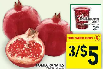 Food Basics Pomegranates offer