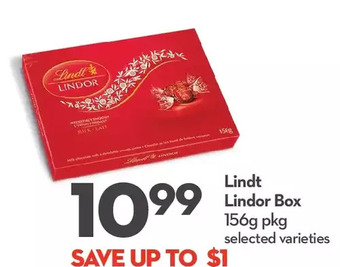Longo's Lindt lindor box offer