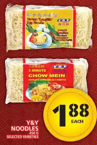 Food Basics Y&y noodles offer