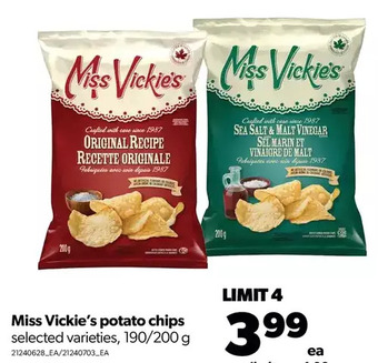 Real Canadian Superstore Miss vickie's potato chips offer
