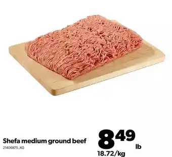 Real Canadian Superstore Shefa medium ground beef offer