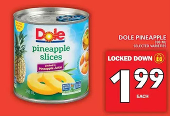 Food Basics Dole pineapple offer