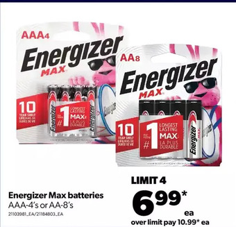 Real Canadian Superstore Energizer max batteries offer