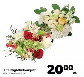 Real Canadian Superstore Pc delightful bouquet offer