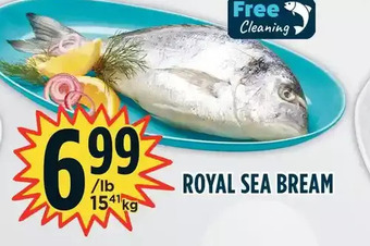 Marché Adonis Royal sea bream offer