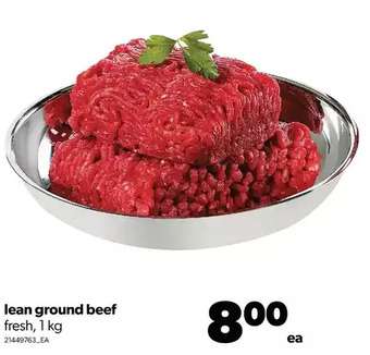 Real Canadian Superstore Lean ground beef offer