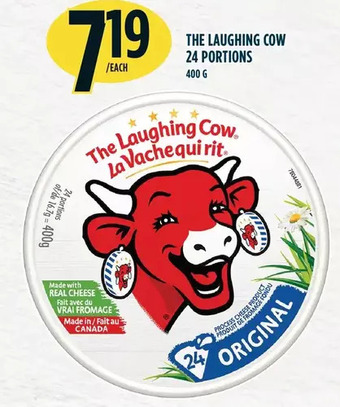 Marché Adonis The laughing cow 24 portions offer