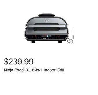 Costco Ninja foodi xl 6-in-1 indoor grill offer