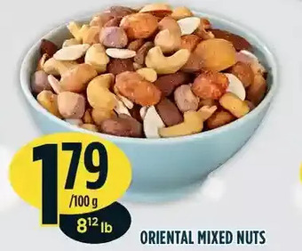 Marché Adonis Oriental mixed nuts offer