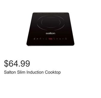 Costco Salton slim induction cooktop offer
