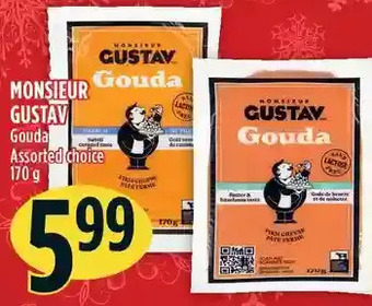 Marché Adonis Monsieur gustav gouda offer