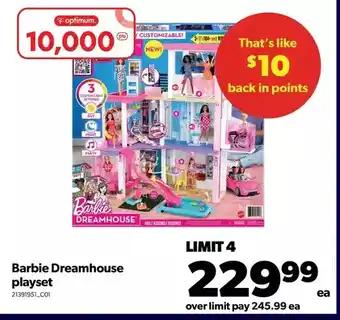 Barbie dreamhouse playset