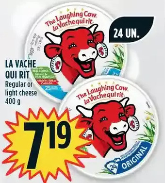 Marché Adonis La vache qui rit regular or light cheese offer