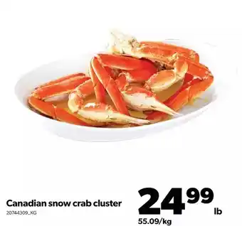 Real Canadian Superstore Canadian snow crab cluster offer