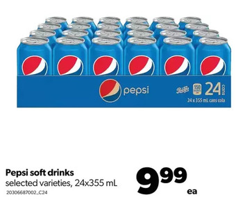 Real Canadian Superstore Pepsi soft drinks offer
