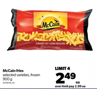 Real Canadian Superstore Mccain fries offer