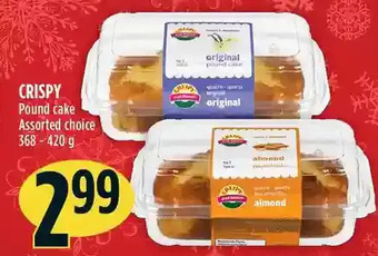 Marché Adonis Crispy pound cake offer