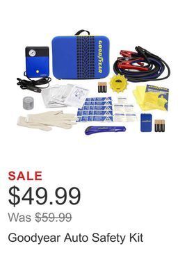 Costco Goodyear auto safety kit offer