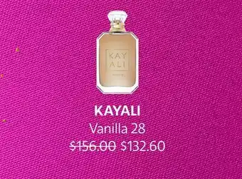 Sephora Kayali vanilla 28 offer