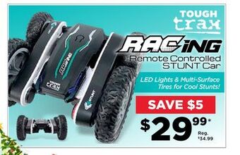 Showcase Tough trax racing remote controlled stunt car offer