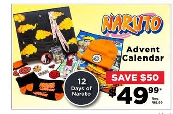 Showcase Naruto advent calendar offer