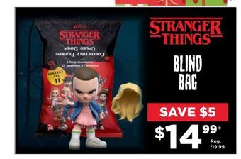 Showcase Stranger things blind bag offer