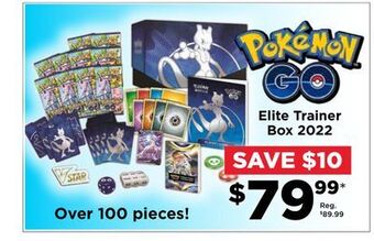 Showcase Pokemon go elite trainer box 2022 offer