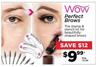 Showcase Perfect brows offer