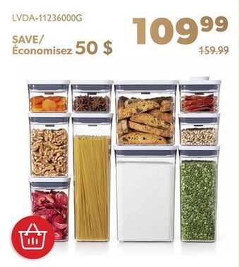 Oxo pop 2.0 10-piece starter set food container