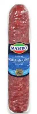 Walmart Mastro genoa, german or chorizo salami offer