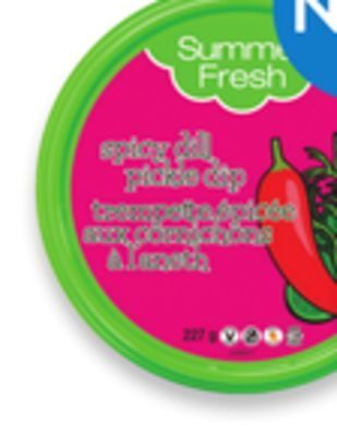 Walmart Summer fresh dips offer