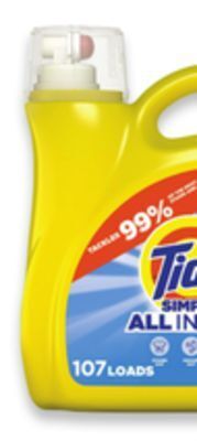 Walmart Tide simply liquid detergent offer
