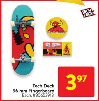 Walmart Tech deck 96 mm fingerboard offer