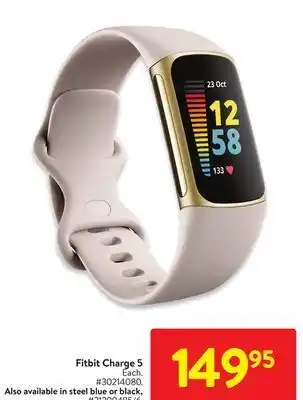 Walmart Fitbit charge 5 offer