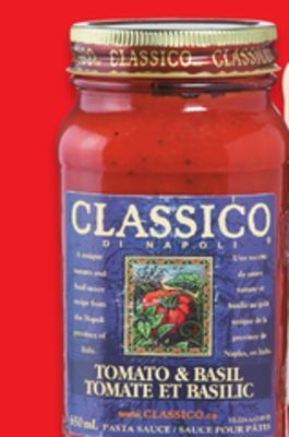 Walmart Classico pasta sauce offer
