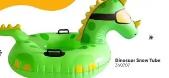 Toys R us Inflatable dinosaur snow tube offer