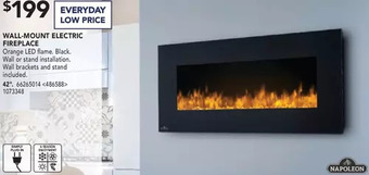 RONA Napoleon wall-mount electric fireplace offer