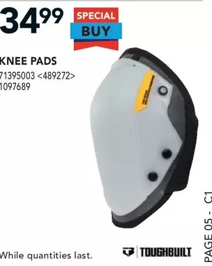 Toughbuilt knee pads