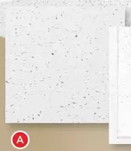 RONA Certainteed ceiling tiles. "square avalon", 2' x 4' x 5/8" offer