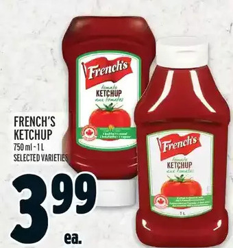 Metro French's ketchup offer